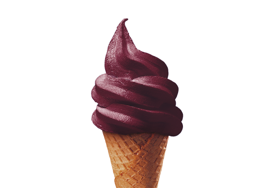 Açai na casquinha de sorvete!