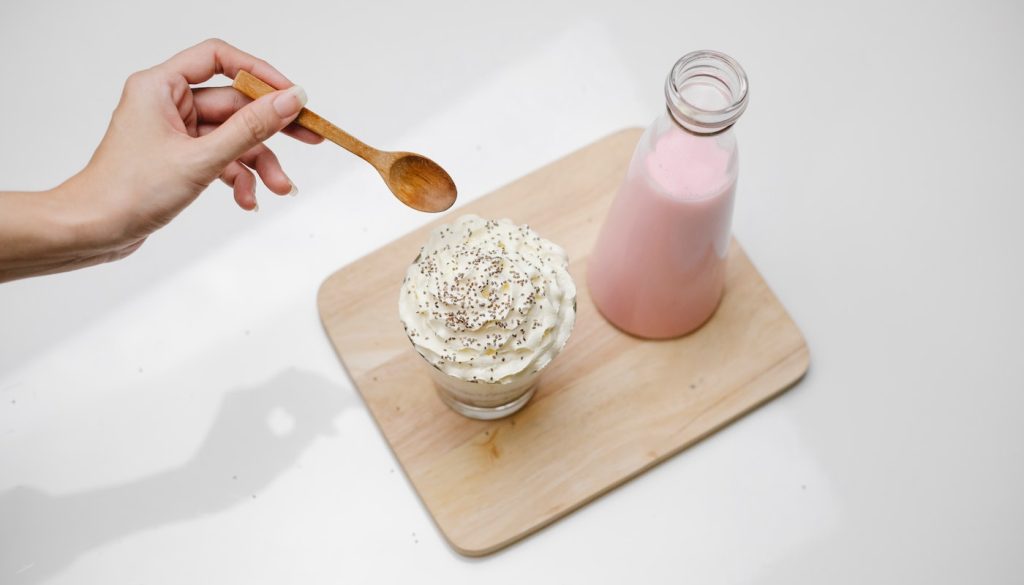 como fazer milk shake com sorvete